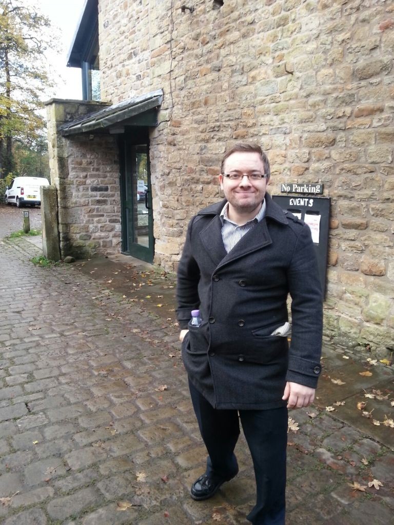 Here's our Officer, Dorian, on a visit to Barrowford Memorial Park to share info on how Pendle BC maintain their Parks & Open Spaces 