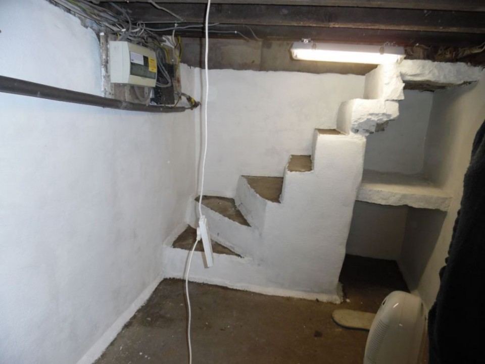 We just love going down cellars! One of our Officers has been on a Flood Resilient inspection this morning they were look at tanking of cellar walls, removal of floor and inserting damp proof membrane and a new concrete floor 